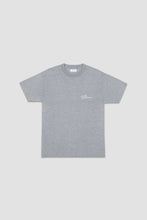 Load image into Gallery viewer, FLANEUR HOMME EMBROIDERED SIGNATURE TSHIRT IN HEATHER GREY