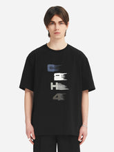 Load image into Gallery viewer, C2H4 LAYERED PRINT LOGO T-SHIRT BLACK